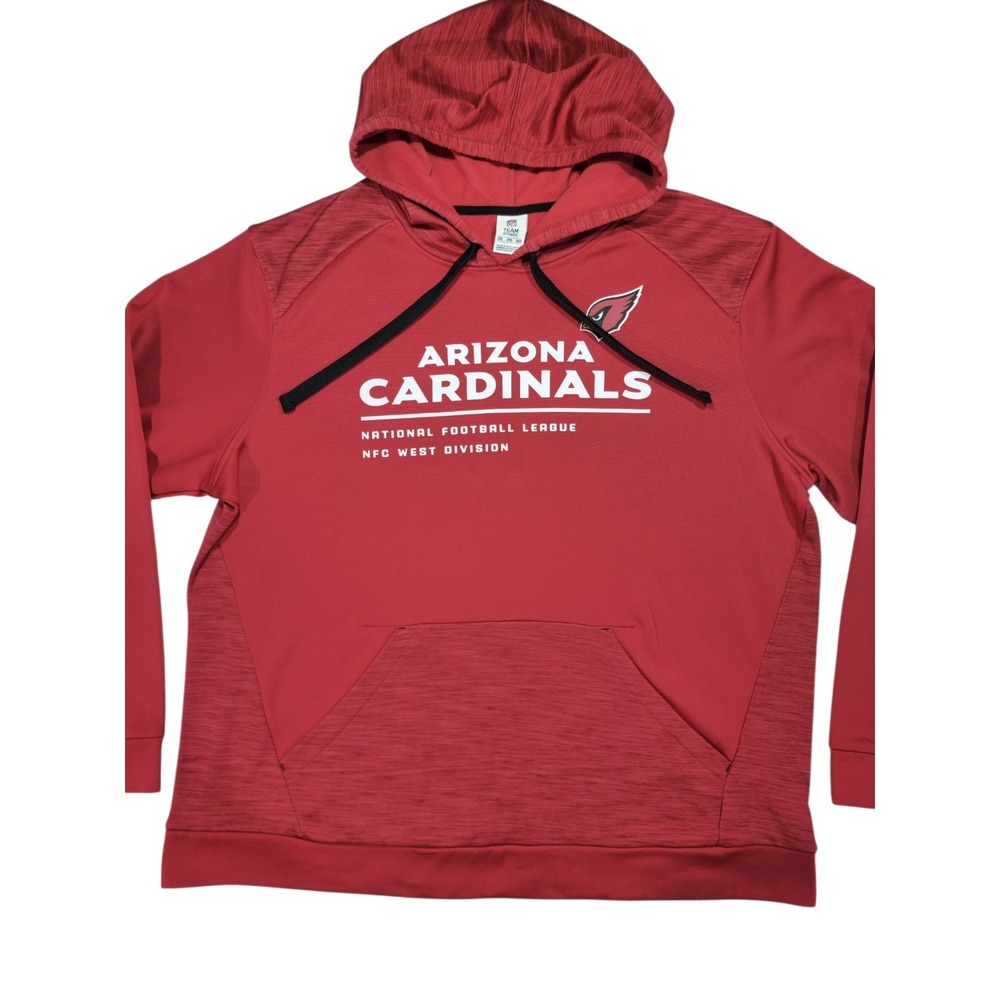 NFL Team Apparel Arizona Cardinals Hoodie (2XL)